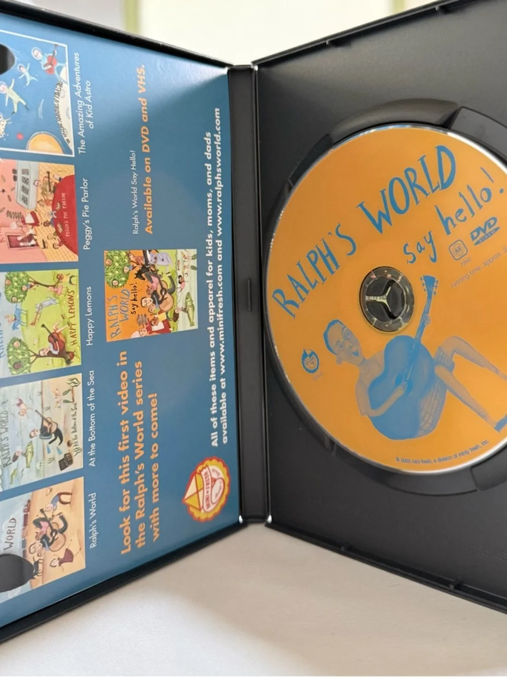 Ralph's World Say Hello! Kids DVD - Colorful Illustrated Cover Ages 1-8